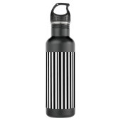 Ebony Snow Edelstahlflasche (Vorderseite)