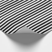 Ebony Snow Geschenkpapier (Ecke)