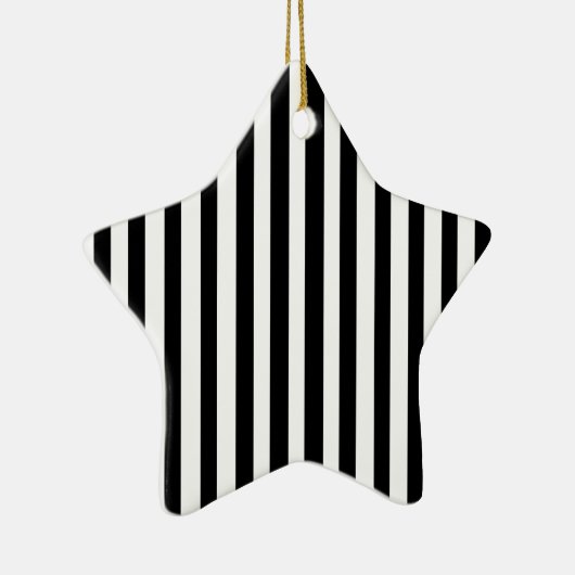 Ebony Snow Keramik Ornament (Rechts)