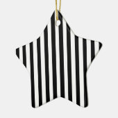 Ebony Snow Keramik Ornament (Links)