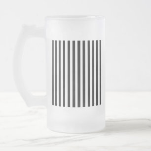 Ebony Snow Mattglas Bierglas