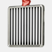 Ebony Snow Silbernes Ornament (Links)