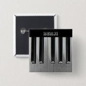 Ebony und Ivory Button (Vorne & Hinten)