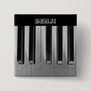 Ebony und Ivory Button