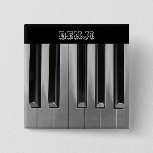 Ebony und Ivory Button (Vorderseite)