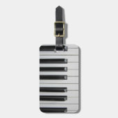 Ebony und Ivory Gepäckanhänger (Vorderseite vertikal)