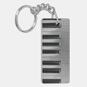 Ebony und Ivory Schlüsselanhänger (Vorderseite links)