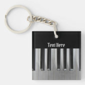 Ebony und Ivory Schlüsselanhänger (Vorderseite)