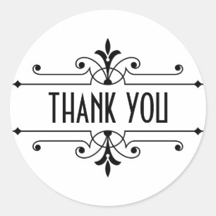 Ebony v2 Extravagant Ornamental Danke Stickers