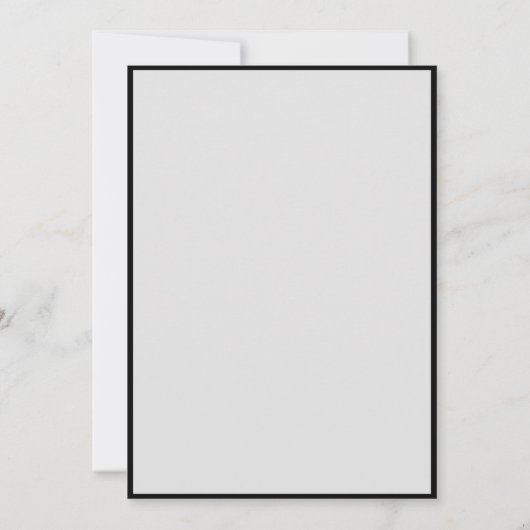 Ebony Vanilla Strawberry Hydrangeas Probe Einladung (Rückseite)