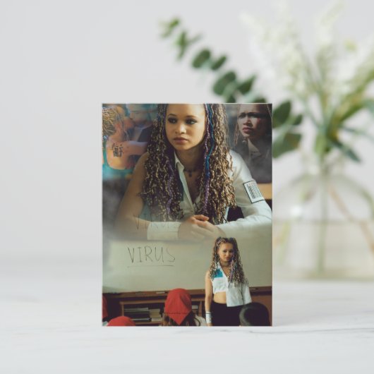 Ebony vor dem Virus Postkarte (Stehend Vorderseite)