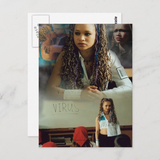 Ebony vor dem Virus Postkarte (Vorne/Hinten)