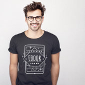 Ebook Book Lover zertifiziert Minimalistisch T-Shirt