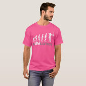 Ebowlution Evolution Bogenschütze Bogenschießen Bo T-Shirt (Vorne ganz)