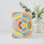 EBR-Regenbogenfarben: Energiebilanz Postkarte (Stehend Vorderseite)