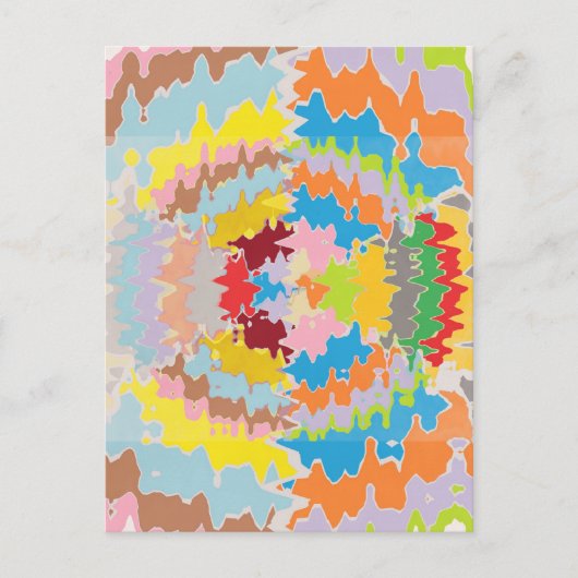 EBR-Regenbogenfarben: Energiebilanz Postkarte (Vorderseite)