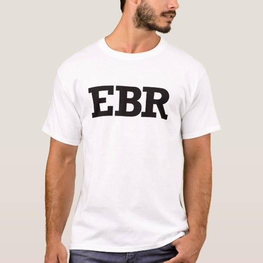 EBR - Schlechtes schwarzes Gewehr T-Shirt (Vorderseite)