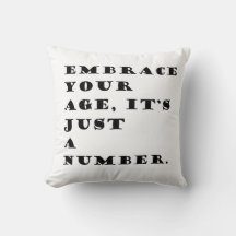 Ebrace dein Alter, es ist nur ein Zitat von Zahlen