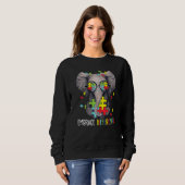 Ebrace Differenzen Elephant Funny Autism Awarenes Sweatshirt (Vorne ganz)