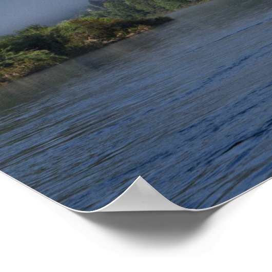 Ebro (Ria Ebre); Templar Burg; früh Poster (Ecke)