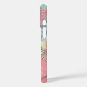 Ebru Art Pastel Abstract —  Case-Mate iPhone Hülle (Rückseite / Links)