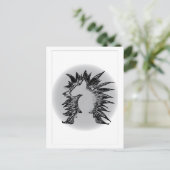 EBT SchachRitter Moderne Kunstdarstellung Postkarte (Stehend Vorderseite)