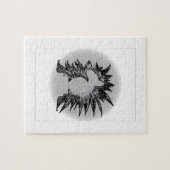 EBT SchachRitter Moderne Kunstdarstellung Puzzle (Horizontal)