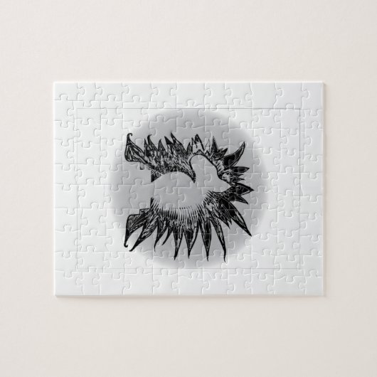 EBT SchachRitter Moderne Kunstdarstellung Puzzle (Horizontal)