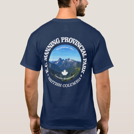 EC Manning Provincial Park T-Shirt (Rückseite)
