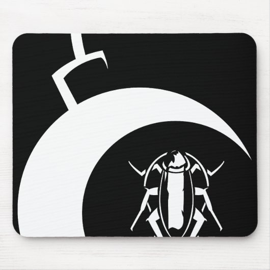 EC (weiße Bombe) nahes hohes Mousepad (Vorne)