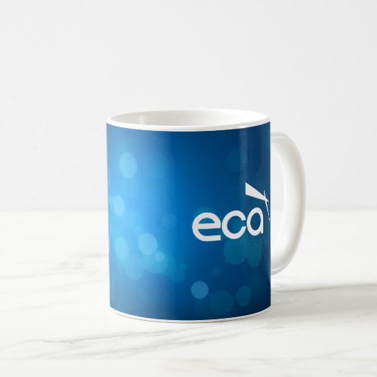 ECA-Tasse für Funklogos Kaffeetasse (VorderseiteRechts)