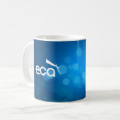 ECA-Tasse für Funklogos Kaffeetasse (Vorderseite Links)