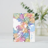 Ecatepec de Morelos Mexico City Karte (Stehend Vorderseite)