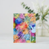 Ecatepec de Morelos Mexico City Karte (Stehend Vorderseite)