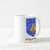 ECBees auf Punkt-Tasse Kaffeetasse (VorderseiteRechts)