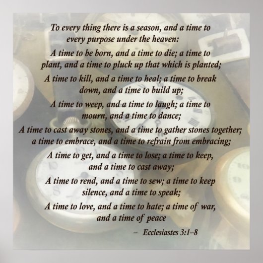 ECC 3 1-8 Zu allem, was es eine Saison gibt Poster (Vorne)