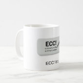 ECC_mug, ECC! Inc. Kaffeetasse (Vorderseite Links)