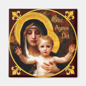 Ecce Agnus Dei Magnet (Vorne)