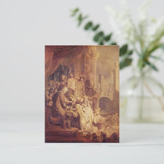 Ecce Homo, 1634 Postkarte (Stehend Vorderseite)
