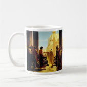 Ecce Homo - Antonio Ciseri Kaffeetasse (Links)