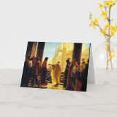 Ecce Homo - Antonio Ciseri Karte (Gelbe Blume)