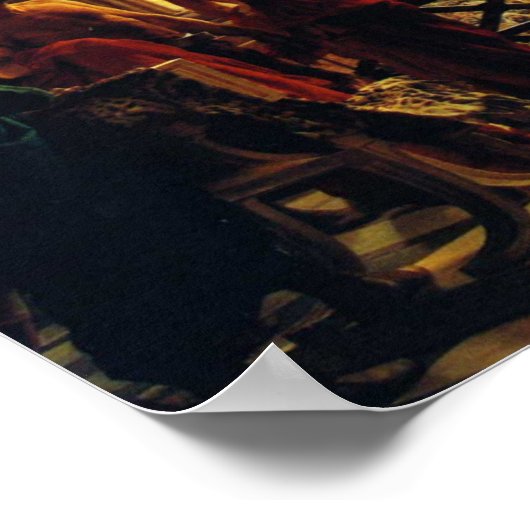 Ecce Homo - Antonio Ciseri Poster (Ecke)