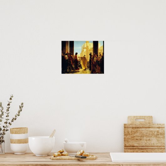 Ecce Homo - Antonio Ciseri Poster (Küche)