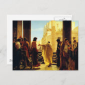Ecce Homo - Antonio Ciseri Postkarte (Vorne/Hinten)