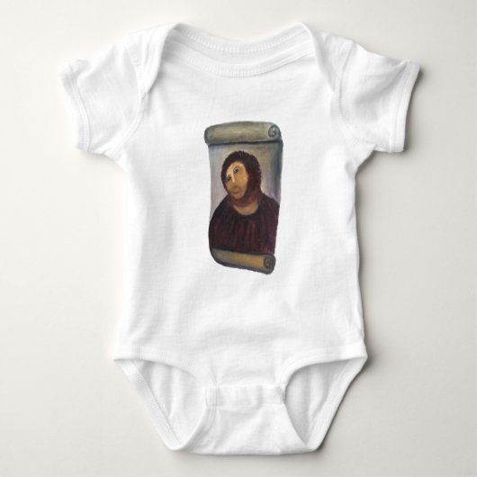Ecce homo baby strampler (Vorderseite)