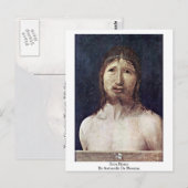 Ecce Homo by Antonello Da Messina Postkarte (Vorne/Hinten)