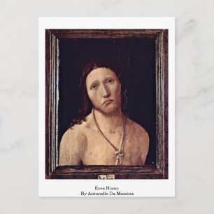 Ecce Homo by Antonello Da Messina Postkarte
