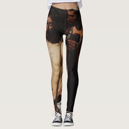 Ecce Homo (Caravaggio, Genua) Leggings (Vorderseite)