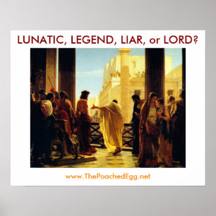 Ecce Homo-(erblicken Sie den Mann), Druck Poster