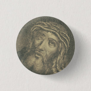Ecce homo Heiliges Gesicht Jesu Button